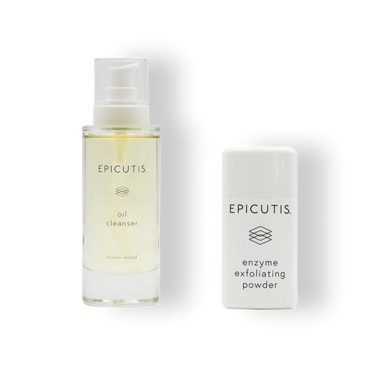 Epicutis- Cleansing Set (cleanser and Enzyme Exfoliating Powder)