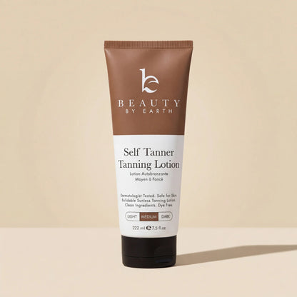 Beauty By Earth Self Tanner Lotion- Medium