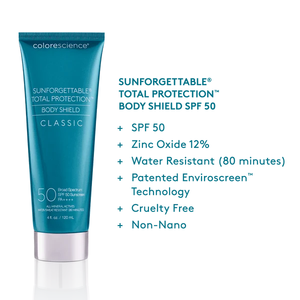 Sunforgettable Total Protection® Body Shield Classic SPF 50